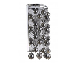 Бра Crystal Lux Mallorca AP2 Chrome/Smoke